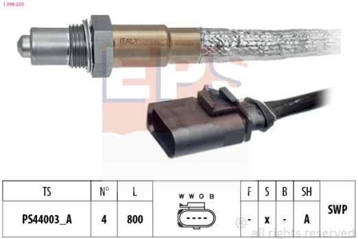 Lambda jutiklis EPS 1.998.250
