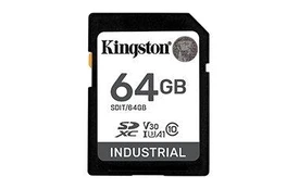Atminties kortelė Kingston Industrial SDHC 64GB Class 10 A1 pSLC