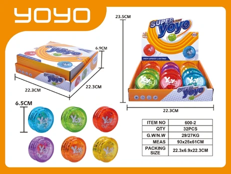Yo-Yo su spalvotais LED, asort., 1710K1052