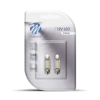 LED lemputė M-Tech L043W - C5W, 2 vnt.