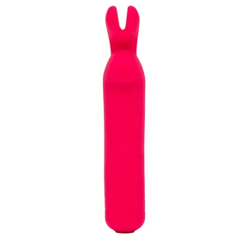 Happy Rabbit - Rechargeable Vibrating Bullet Pink bullet vibratorius