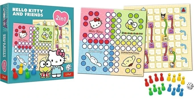 Trefl Gra 2w1 Hello Kitty