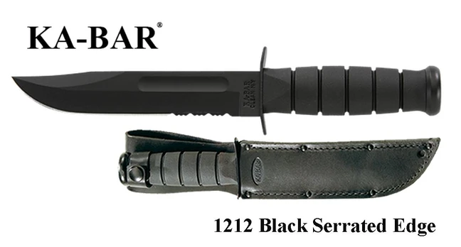 Ka-bar peilis Utility 1212 Serrated Edge .