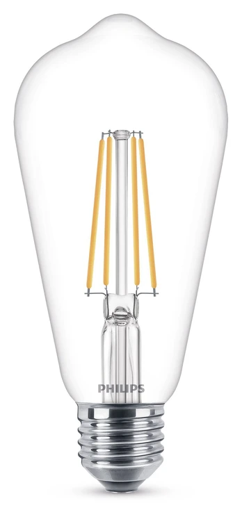 Šviesos diodų lemputė PHILIPS, ST65, 7 W, E27, 806 lm, 2700K