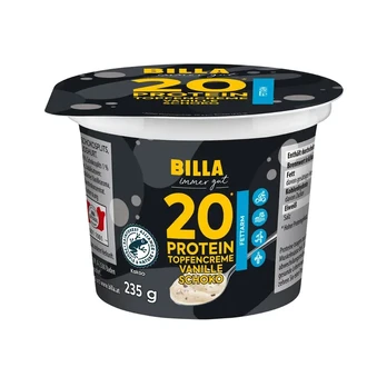 Pūtėsiai vanilės skonio BILLA HIGH PROTEIN, 200 g