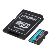 Kingston Canvas Go Memory Card 512GB kaina
