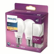 LED lemputė Philips Bombilla (2 vnt.) kaina