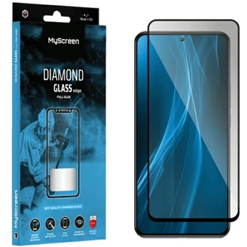 MyScreen MS Diamond Glass Edge FG Tecno Spark 10| 10C|Spark Go 2023 juoda|juodas Full Glue