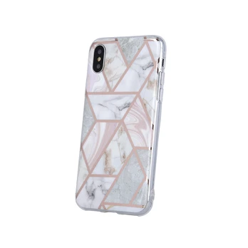 Telefono dėklas Fusion Geometric, Apple iPhone 12 Pro Max, rožinė