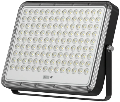 20W LED prožektorius su saulės baterija, juodas, 6000K, dimeriuojamas