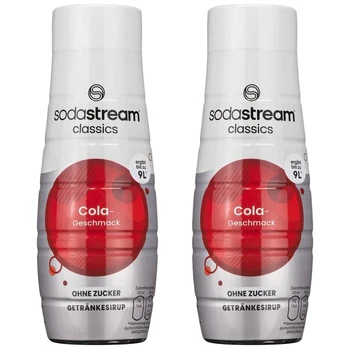 2x "SodaStream Cola" sirupas be cukraus 440ml