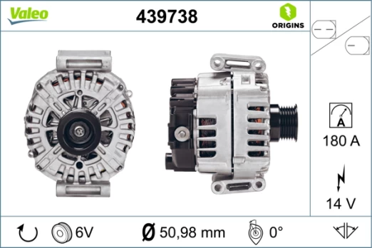 VALEO VAL439738 Alternator