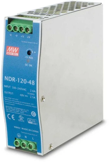Ernitec 48V, 120W Din-Rail Power