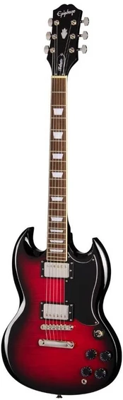 Elektrinė gitara Epiphone SG Tribute Plus Cherry Burst