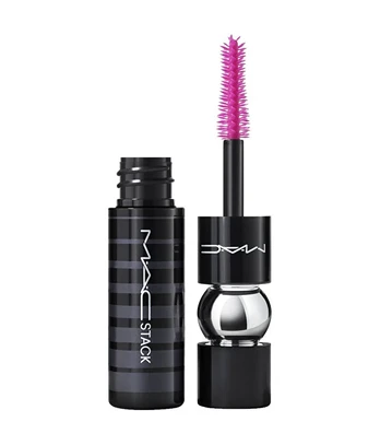 MAC Cosmetics - Apimtį suteikiantis ir ilginantis tušas ilgoms blakstienoms Mega (Macstack Mini Mascara) 8 ml - Juodas