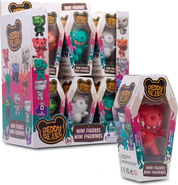 DEDDY BEARS Mini figūrėlė, 7,5 cm