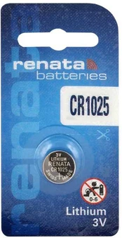 Renata CR1025 baterijos 1 vnt. kaina