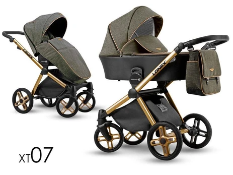 Vaikiškas vežimėlis LONEX EMOTION XT 2in1 XT 07