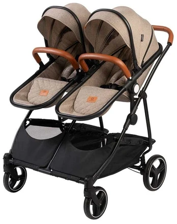 Universalus vežimėlis BabyTrold Duo, smėlio ruda