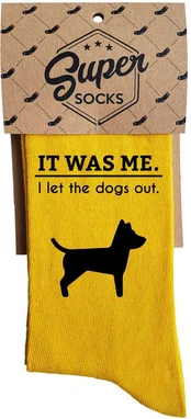 Kojinės "I let the dogs out"