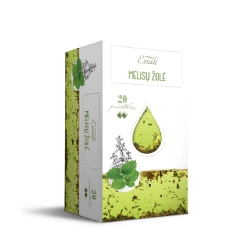 Melisų žolė (h. Melissae) 1,5g N20 Emili