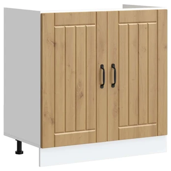 kriauklės pagrindo spintelė Lucca Artisan Oak Engineered Wood