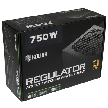 Maitinimo blokas Kolink Regulator KL-R750FG 750 W, 12 cm