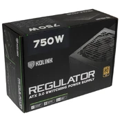 Maitinimo blokas Kolink Regulator KL-R750FG 750 W, 12 cm kaina