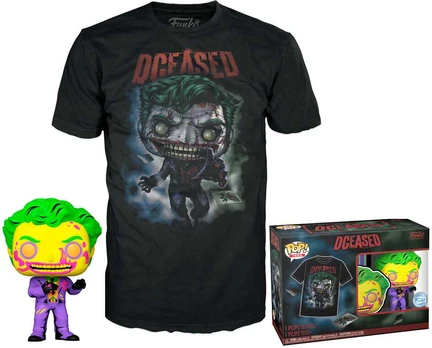 Funko Set figure POP & Tee DC Comics Joker