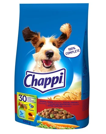 CHAPPI Hovězí a drůběž 0.5 kg