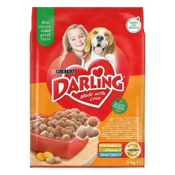 Šunų ėdalas su paukštiena DARLING, 3 kg