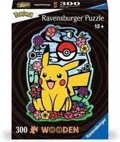 Dėlionė Ravensburger Dřevěné puzzle Pikachu