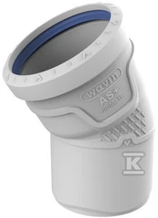 Wavin KOLANO PP-HT AS+ 75/30 SANIT.SZARE