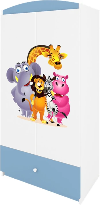 Mėlyna spinta babydreams zoo