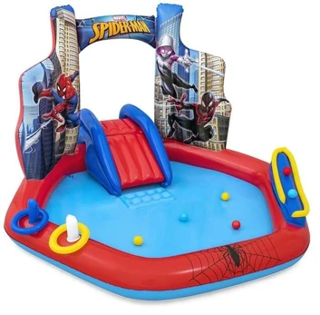 Baseinas vaikiškas Bestway Spider Man LT14714, mėlynas/raudonas, 165 l