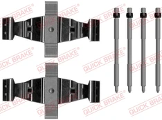 QUICK BRAKE QB109-0108 Brake pad fitting kit kaina