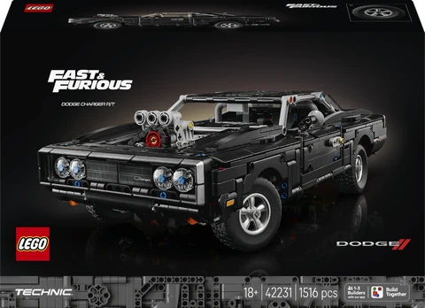LEGO Technic 42231 Fast and Furious Dodge Charger R/T