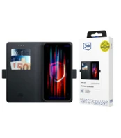 Dėklas 3mk Wallet Case Samsung S731 S25 FE juodas