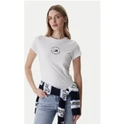 Tommy Jeans Marškinėliai DW0DW22273 Balta Slim Fit