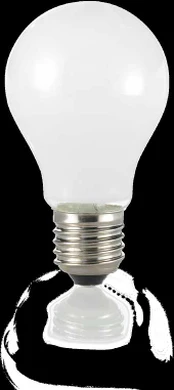 8W LED lemputė E27, 3000K, balta, 123899