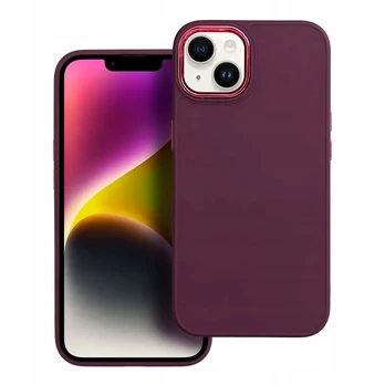Fusion Accessories Fusion Frame galinis silikoninis dėklas Xiaomi Redmi Note 12S violetinė