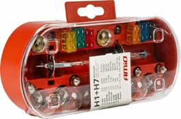 Automobilio lemputė AMiO Set H1+H7, Halogeninė, balta, 12 V kaina