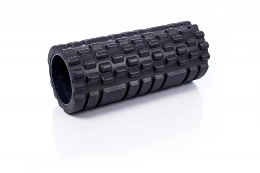 Masažinis putų volelis Grid Roller (juodas)