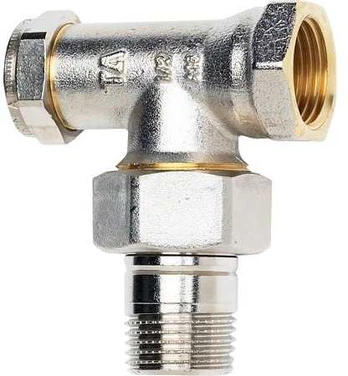 TA Raditrim radiatorforskruning 1/2" vinkelløbende