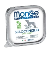 Monge Solo konservai šunims su triušiena, 150 g kaina