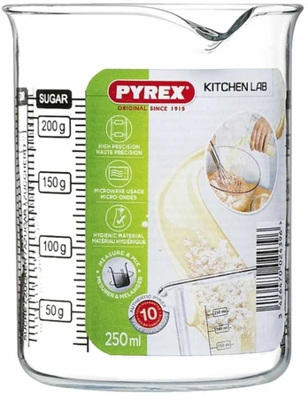 Matavimo stiklinė Pyrex Kitchen Lab stiklas