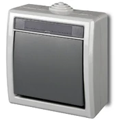 Perjungiklis Elektro-Plast Aquant1201-10,antracito/pilkos sp kaina