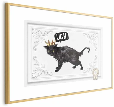 Artgeist Plakatas - Cat with a Crown