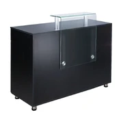 Registratūros stalas BD-3307 Black kaina