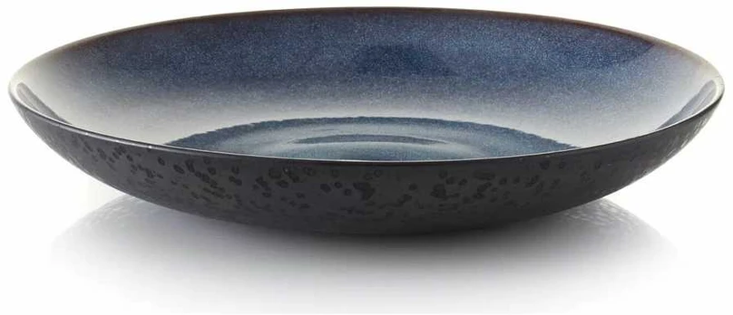 BITZ didelė lėkštė, 40 cm, juoda/tamsiai mėlyna